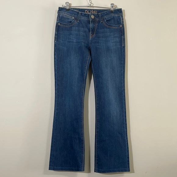 DL1961 Jennifer High Rise Boot Jeans Size 27 - Picture 1 of 12